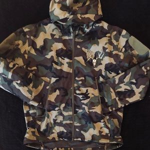 Men’s Tactical Army Green/Brown/Tan Camo Jacket
